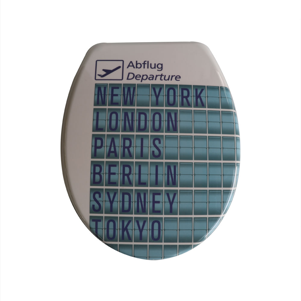 UF مقعد المرحاض ذو القطر البطيء